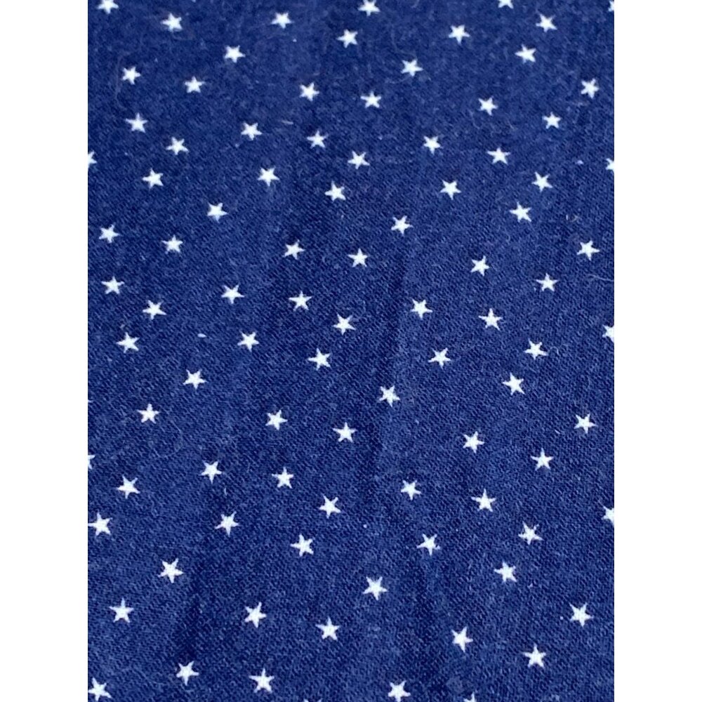 Blue Star Pattern Cotton Fabric 17" x 18" wide Quilting - Picture 5 of 12